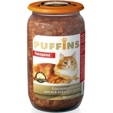 Puffins кон.для кошек Говядина